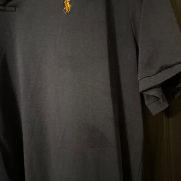 Mens Polo Short Sleeve Navy Polo - Picture 2 of 4